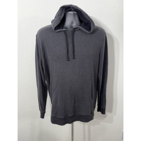 Sonoma Pullover Hoodie Jacket Mens Large Black Long Sleeve Front Pocket - Picture 1 of 6